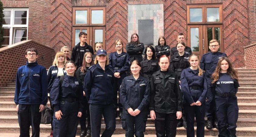 Wizyta w Szkole Policji w Słupsku.