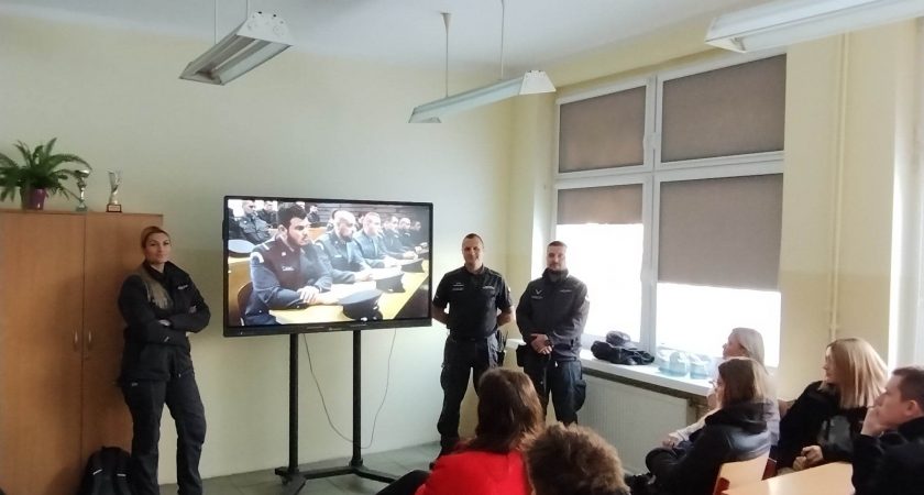 Spotkanie z przedstawicielami służby więziennej.