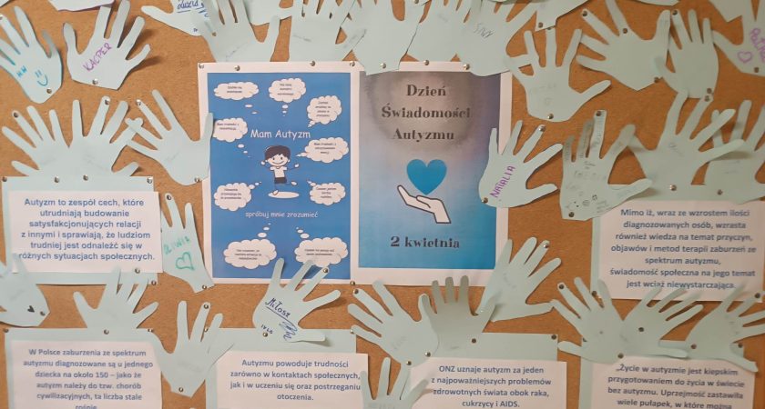 Światowy Dzień Świadomości Autyzmu.