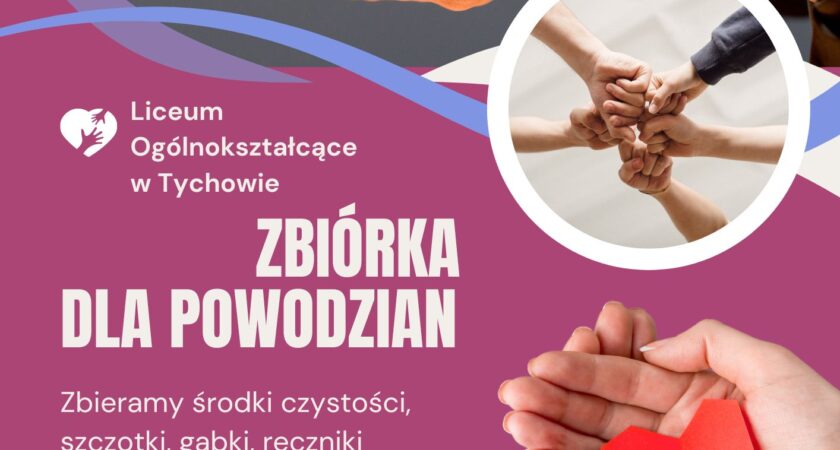 Zbiórka dla powodzian.