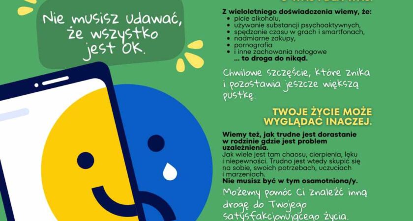 Poradnia Uzależnień dla Dzieci i Młodzieży.